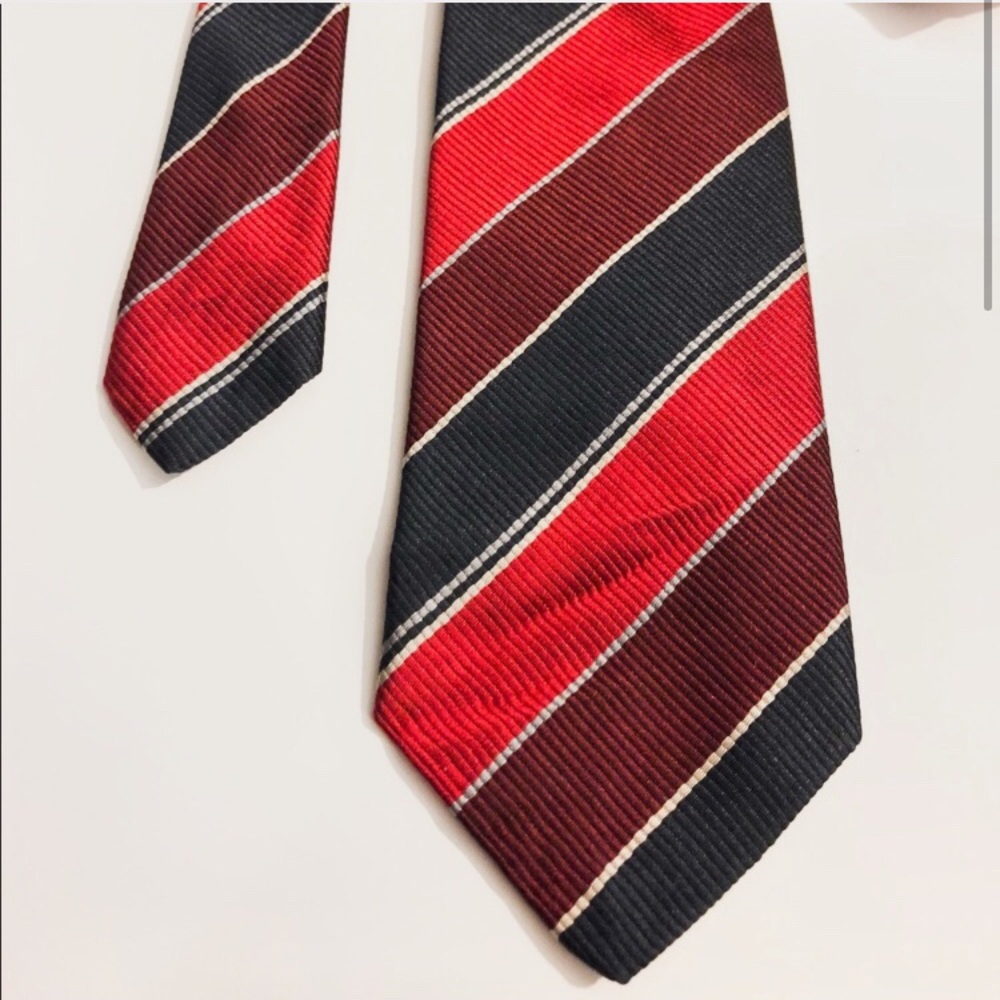 Striped tie